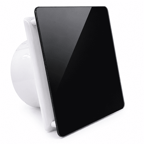 AirTech-UK Powerful Bathroom Extractor Fan with Humidistat – Silent 150mm (6 Inch) Wall Mounted Vent