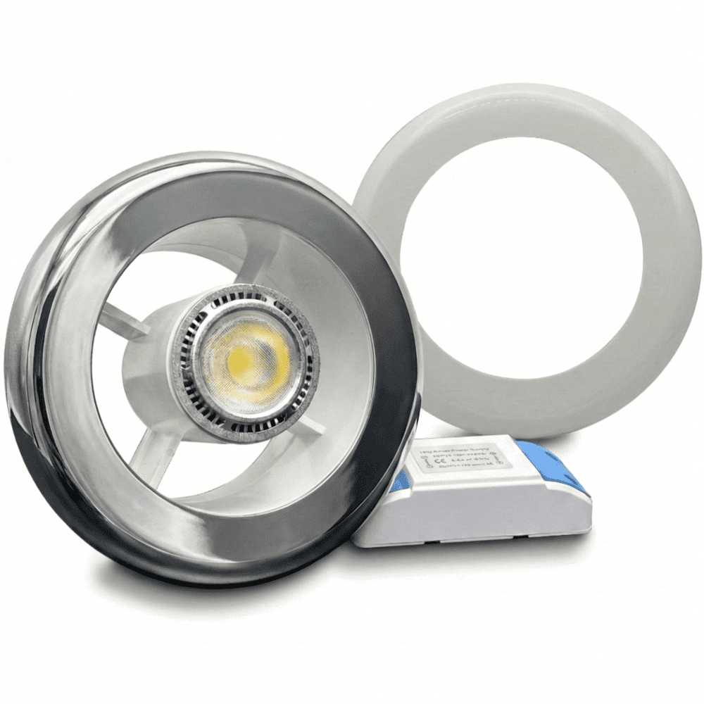 Airvent With LED Light and Transformer 3W 4 100mm