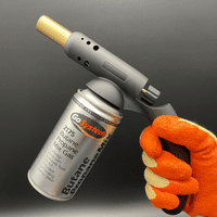 Auto Start Blow Torch with Gosystem 2175 Butane Propane Mix Gas Cartridge - Premium DIY Tool
