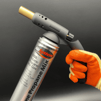 Auto Start Blow Torch with Gosystem 2350 Butane Propane Mix Gas Cartridge - Premium DIY Tool