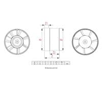 Bathroom inline extractor fan with timer 100mm 4