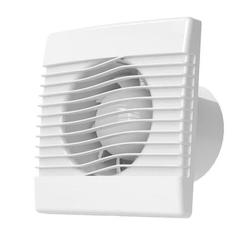 Bathroom Kitchen Extractor Fan Low Noise 100mm 4" Pull Cord Energy Efficient