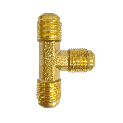 Brass Tee equal flare union Various Size
