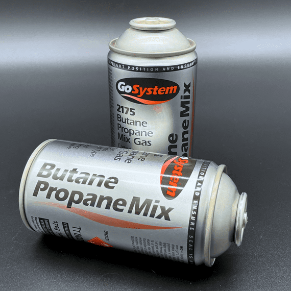 Butane Propane Mix Gas Cartridge 170g Threaded EN417 GoSystem Premium