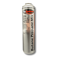 Butane Propane Mix Gas Cartridge - 350g Threaded EN417, GoSystem Premium Blend for Low Temperature