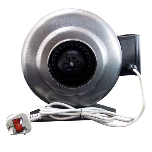 Centrifugal Inline Duct Fan (Steel) All Sizes