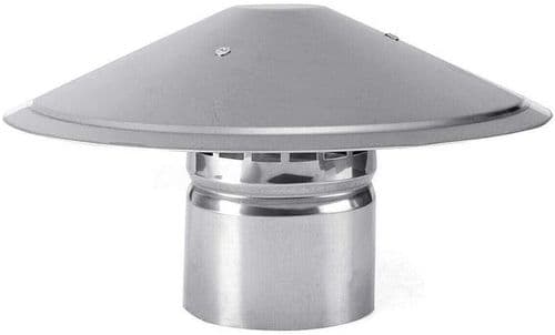 Chimney Roof Cowl 100mm 4"