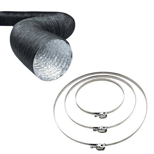 Combi Dryer Hose 250mm 10" | 10M + 2 Clamps