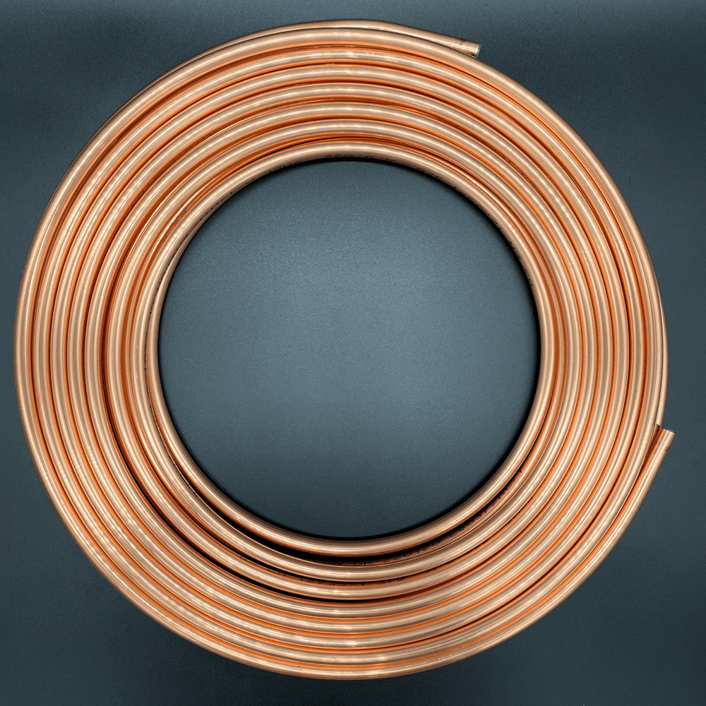 Copper Tube Coil 6m 22G - Premium Grade Copper Tubing for Refrigeration ...