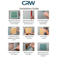 CRW OmniBlend Plasterboard Access Panels - Wall & Ceiling