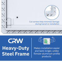 CRW Tape In Steel Access Panel, 15 mm Plasterboard- 300 mm x 300 mm