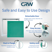 CRW Tape In Steel Access Panel, 15 mm Plasterboard- 600 mm x 600 mm
