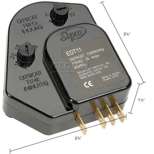 Defrost Timer Universal Electronic EDT20 Supco