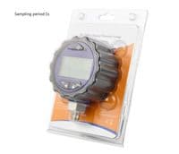 Elitech SMG-1L Digital Single Manifold Gauge - For 87+ Refrigerants, Measures -14.5 To 500 PSI, With Backlight