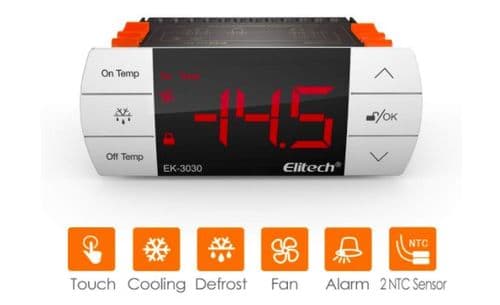 Digital Temperature Controller Universal two Probes ELITECH EK-3030