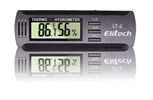 Digital Temperature Thermometer Temperature and Humidity Memory Elitech LT2