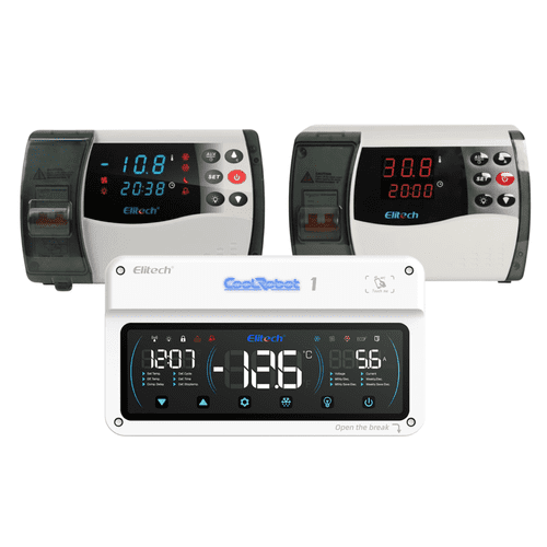 Elitech Cold Room Temperature Controllers – ECB-1000Q / ECB-1000PLUS / SCR-1 CoolRobot