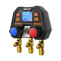 Elitech MS-100 Plus Digital Manifold Gauge | HVAC Refrigeration Tool