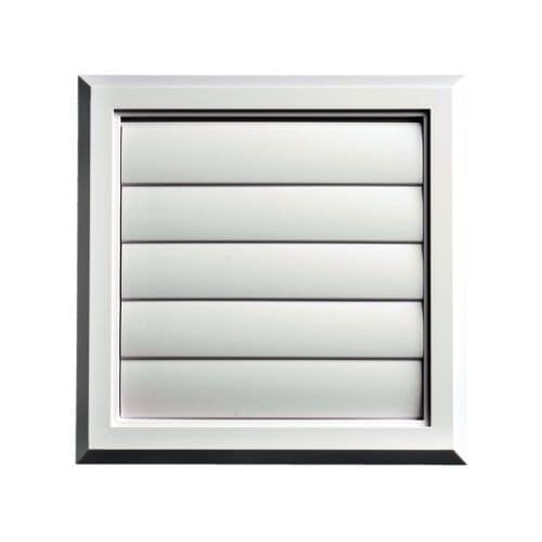 External Gravity Flap Grille With Spigot & Back Draft Shutter
