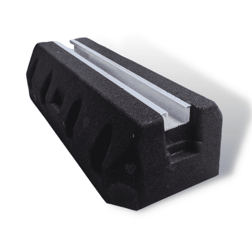 Flexi Foot with strut 600mm Rubber Mounting Block FF600S