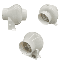 FlowMax Force  Bathroom Extractor Fan Kit – With LED Light and Timer