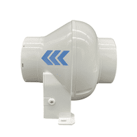 FlowMax Force  Bathroom Extractor Fan Kit – With LED Light and Timer