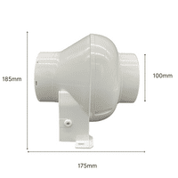 FlowMax Force  Bathroom Extractor Fan Kit – With or Without Timer