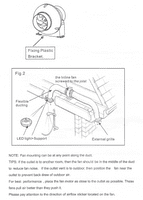 FlowMax Force Bathroom Extractor Timer Fan Kit – Customisable Ventilation Solution