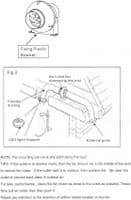 FlowMax Turbo Inline Extractor Fan 100mm / 4 inches - Single Speed Bathroom Extractor Fan with Timer
