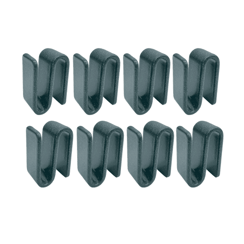 Green S hooks for Shelving Post (Pack of 8)