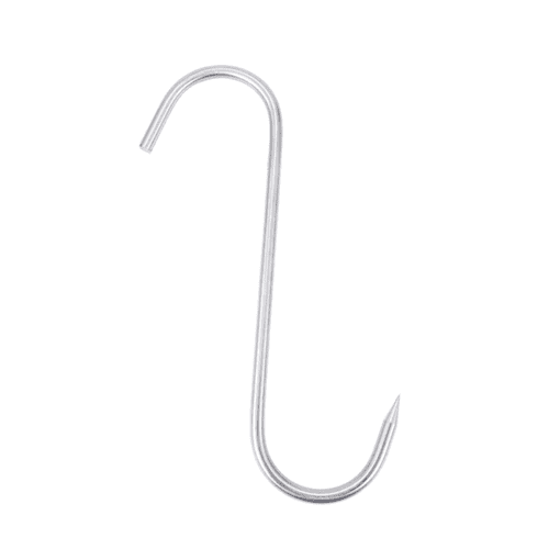 Heavy Duty Hanging Pointed S Hooks- 250MM