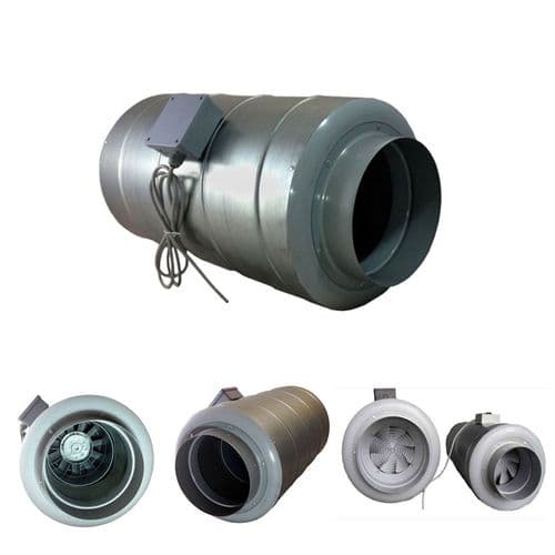 Inline Silent Duct Fan & Silencer Combined