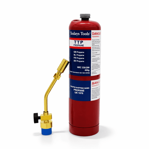 JH-801 Blow Torch with Propane Gas Cylinder 400g (1–5 Pack Options)