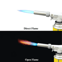 Kitchen Blow Torch Gas Torch - Culinary Tool for Home, BBQ, and Outdoor Cooking - Adjustable Flame