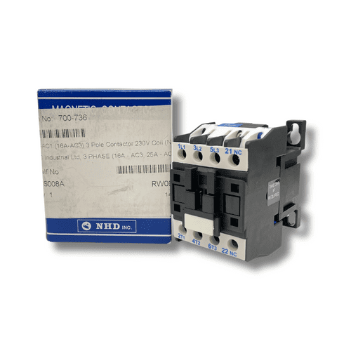 Magnetic Contactor (16A-AC3, 25A-AC1) Normally Closed Auxiliary Contactor