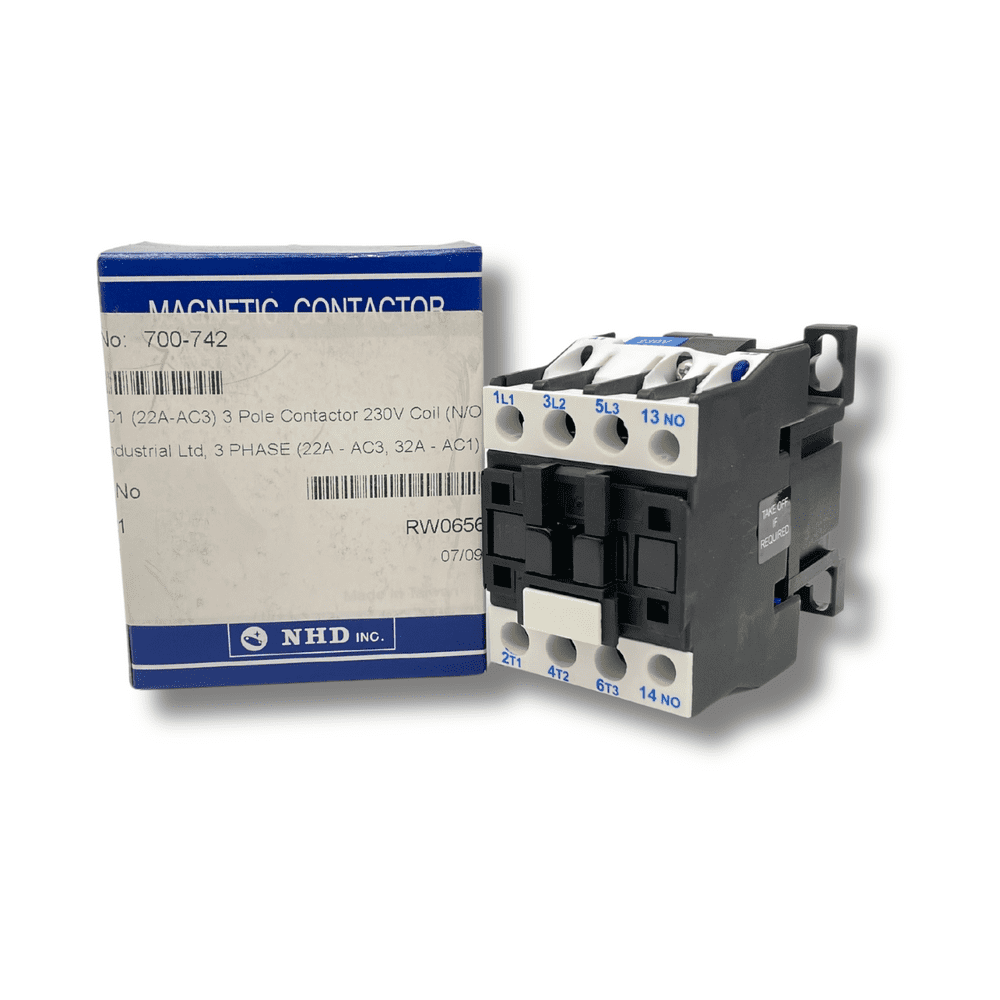 Magnetic Contactor 22A - AC3 32A - AC1 Normally Open Auxiliary ...