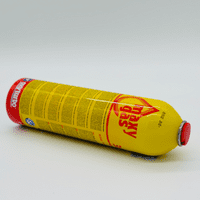 Maxy Gas Cylinder 350g Oxyturbo Disposable with 7/16 Valve  connection