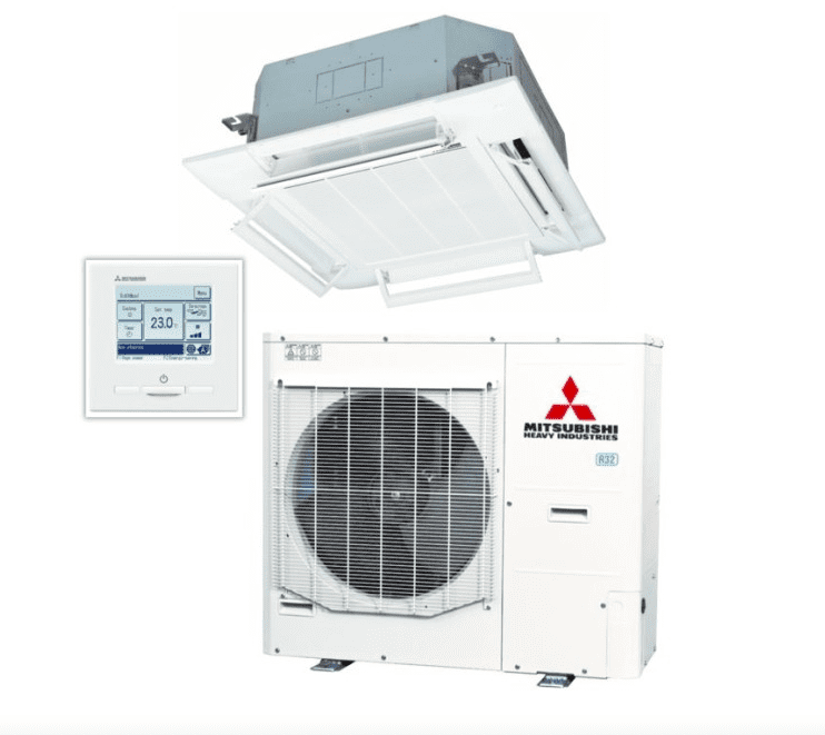 MHI Standard Cassette system 14kw R32- Micro inverter- 3ph