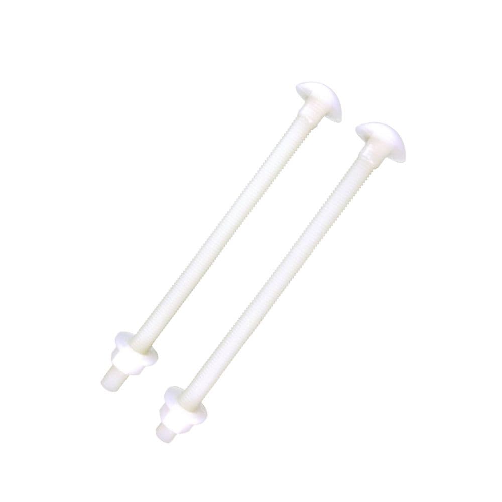 Nylon Buffalo Bolt M10 200mm complete with washer backed nuts