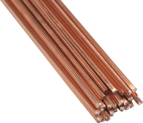 Phos 0.2 Brazing Rods – 2mm x 500mm (1kg Pack) | Copper-Phosphorus Brazing Alloy