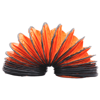 Portable Industrial Ventilator Axial Blower Workshop Extractor Fan + Duct