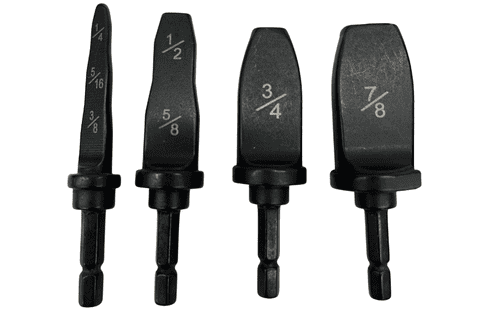Professional Swaging Needle Set 4PCS CT-9005-A – 1/4" to 7/8" Tube Expander for HVAC Refrigeration