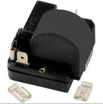 Push on Relay Overload Combination Hermetic 1/12 - 1/8 HP 220V Supco