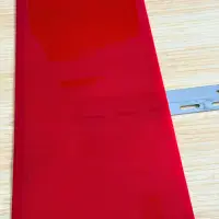 PVC Strip Roll Standard Smooth - Translucent Red