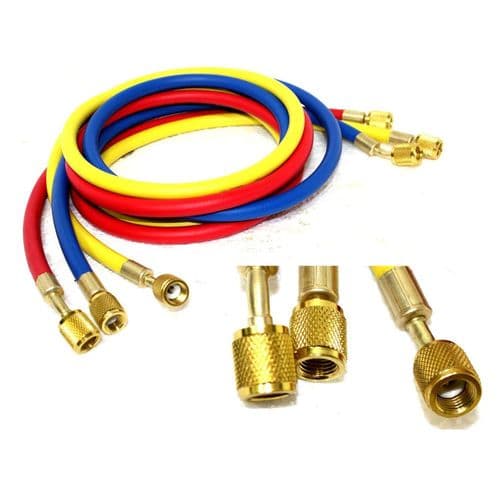 Refrigerant Charging Hose 90cm Air-Con Refrigeration