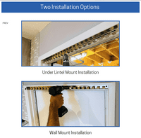 RIBBED 2mm x 300mm PVC Strip Curtain Kit Heavy Duty