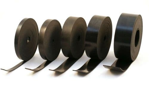 Rubber Strip Gasket Solid Neoprene 3mm Thick x 5m Long