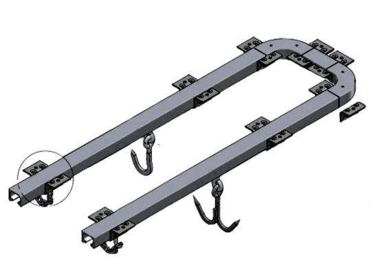 Meat Rails Meat Hanging Rail Systems