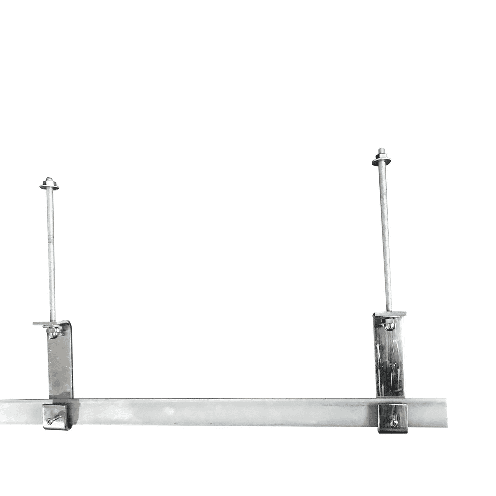 Meat Rails Static Meat Rail System/Kit- 1M Rail 2 Hooks