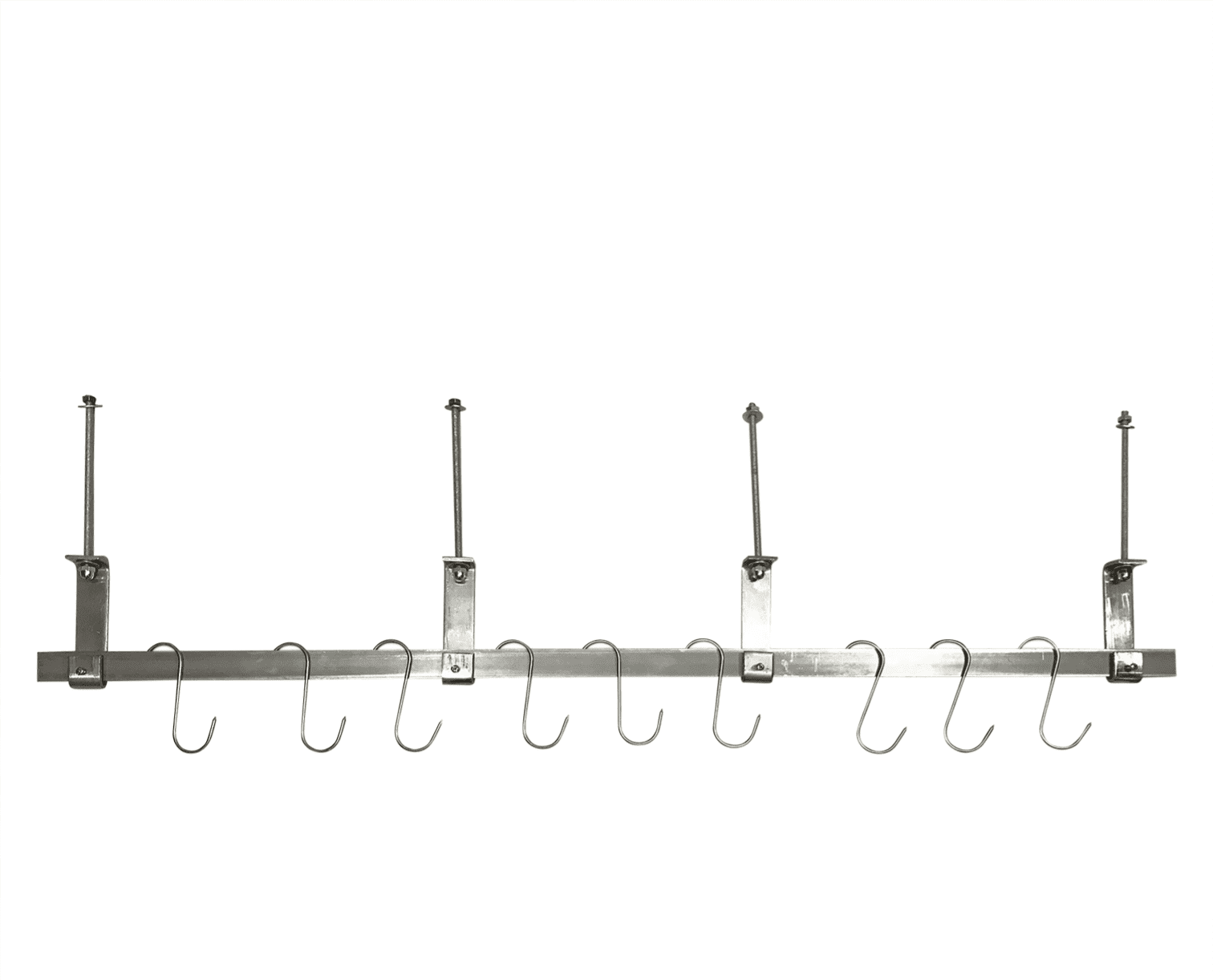 Simple Farm Meat Rails Static Meat Rail Systems/Kits- 2 5M 4 Hooks 10 S Type Hooks